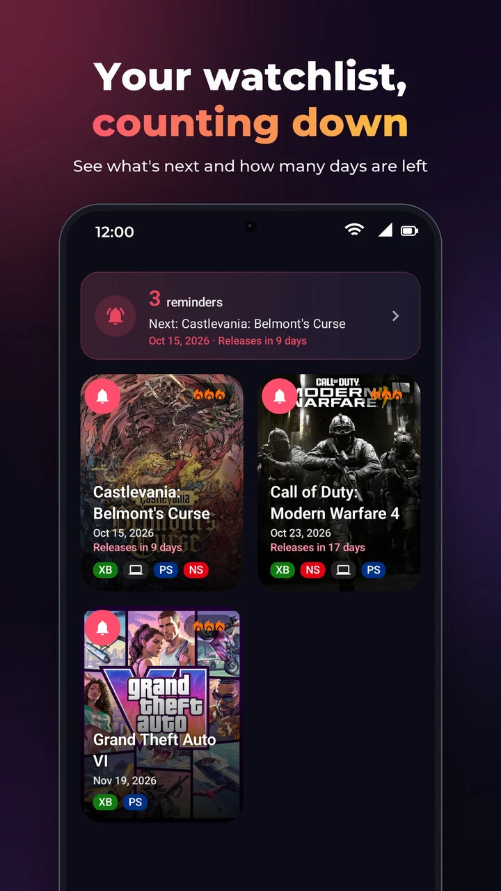Coming Games screenshot 3