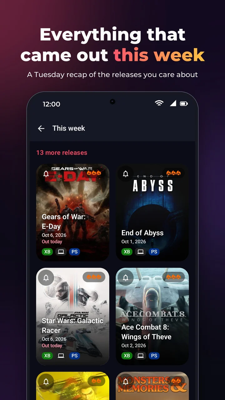 Coming Games screenshot 5